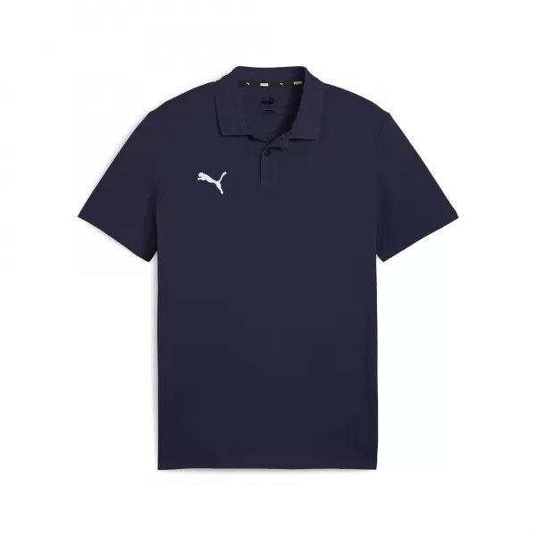  Férfi póló gallérral PUMA TEAMGOAL CASUALS POLO 658605_06 PUMA NAVY/PUMA WHITE 