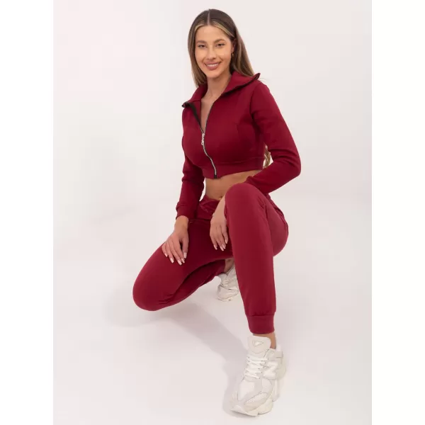  Női melegítőnadrág BASIC FEEL GOOD RV-DR-5040.04X BURGUNDIA 