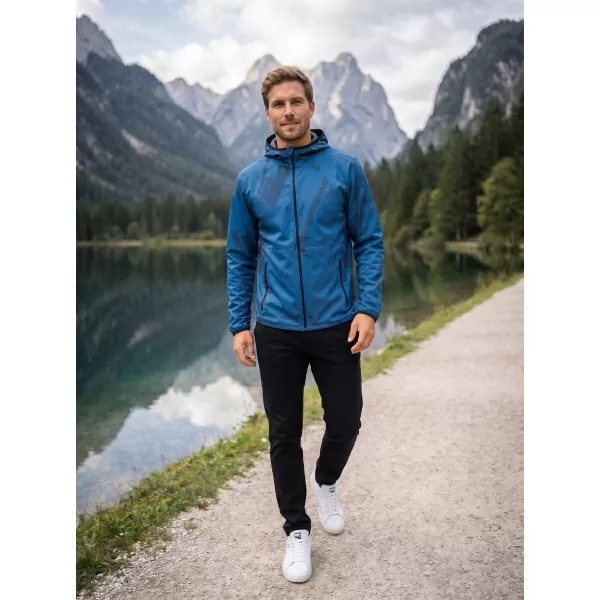  Férfi prémium softshell kabát ALTISPORT VOJ/ALM079JACK01 KÉK 
