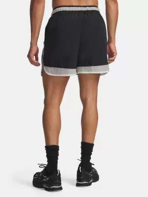Férfi rövidnadrág UNDER ARMOUR UA ICON WOVEN TRACK SHORTS 6009350-001 FEKETE