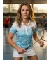 Női karácsonyi póló prémium gallérral ALTISPORT VOJ/ALWVN3TR05 KÉK