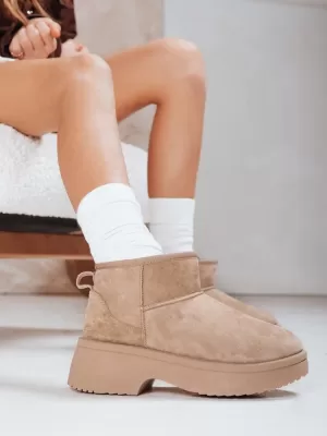 Női cipők DSTREET ZY1289 KHAKI