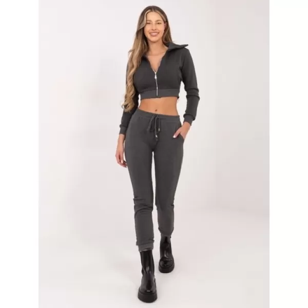  Női melegítőnadrág BASIC FEEL GOOD RV-DR-5040.09X SÖTÉTSZÜRKE 