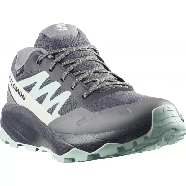  Női cipők SALOMON OUTSCAPE GTX W L49144800 ASZFALT/TISZTÁN AQUA/ZUZMÓ 