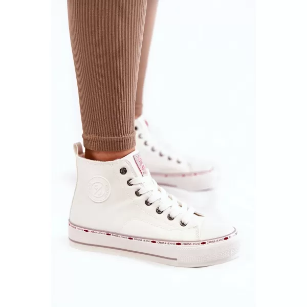  Női tornacipő CROSS KK2R4044C WHITE Cross Jeans 