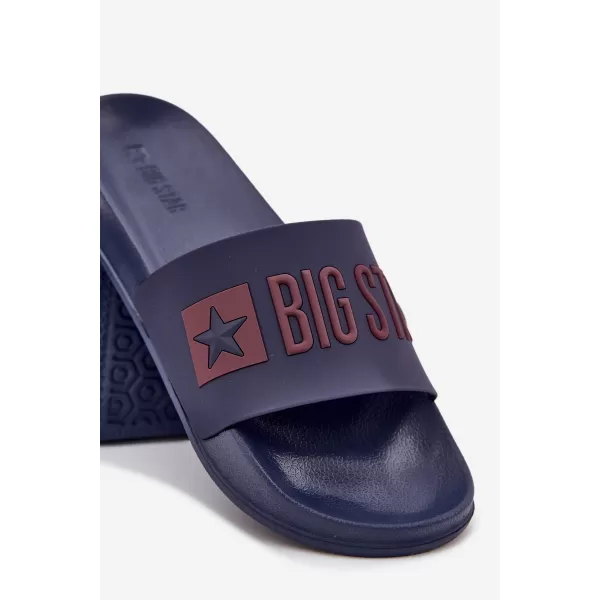  Férfi papucs BIG STAR SS174361 BLUE Big Star Shoes 