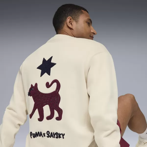  Pulóver PUMA UNISEX X SAYSKY LS KNIT 527557-87 ALPESI HÓ 