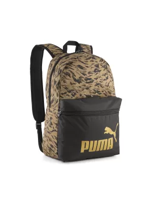 Hátizsák PUMA PHASE AOP BACKPACK 091169_07 LEOPARD/GOLD LEOPÁRD/ARANY PUMA 1. SZ