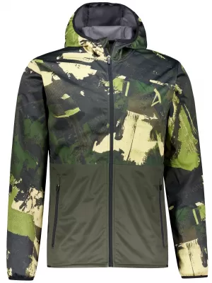 Férfi prémium softshell kabát ALTISPORT VOJ/ALM125JACK01 MASZK/GRN