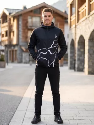 Férfi prémium softshell kabát ALTISPORT VOJ/ALM073JACK01 FEKETE