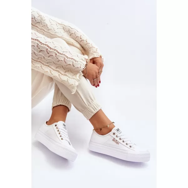  Női tornacipő LEE COOPER LCW-24-31-2725 FEHÉR 