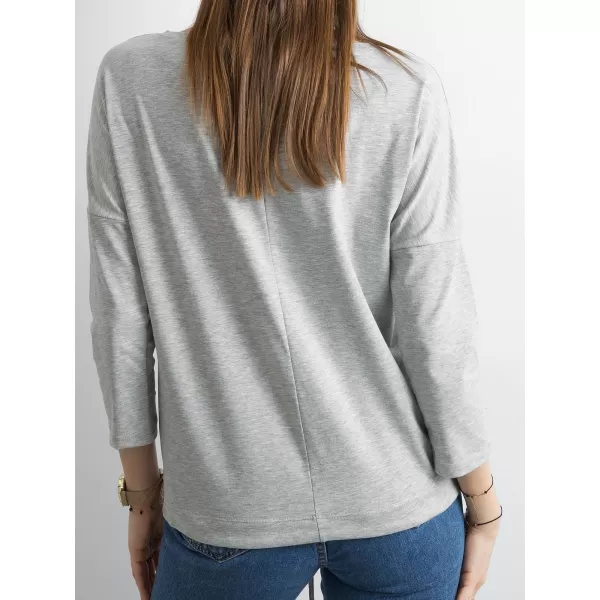  Női blúz BASIC FEEL GOOD RV-BZ-4691.42P SZÜRKE 