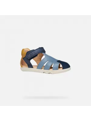 Fiú szandál GEOX SANDAL STEPPIEUP B656PC000CLC0916 KÉK