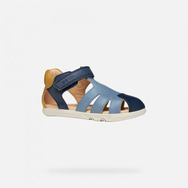  Fiú szandál GEOX SANDAL STEPPIEUP B656PC000CLC0916 KÉK 