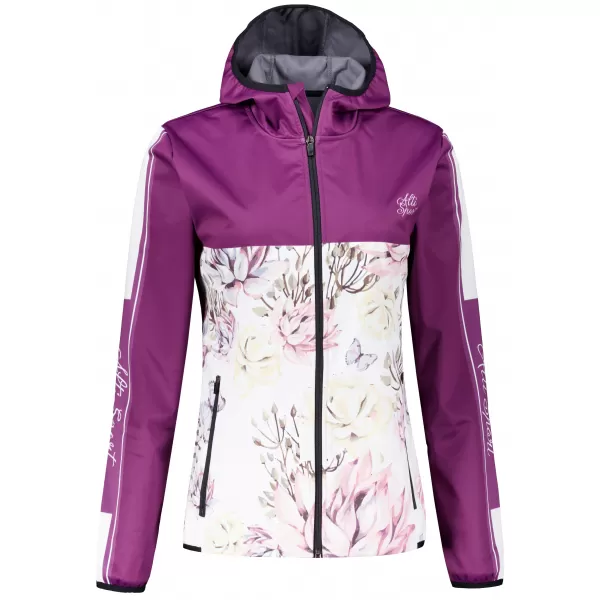  Női prémium softshell kabát ALTISPORT VOJ/ALW008JACK01 BURGUNDIA 