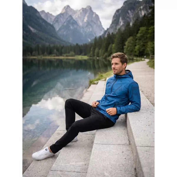  Férfi prémium softshell kabát ALTISPORT VOJ/ALM079JACK01 KÉK 
