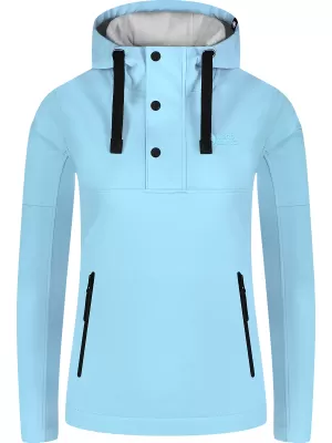 Női softshell kabát NORDBLANC SHOAL NBSSL8341 VILÁGOSKÉK