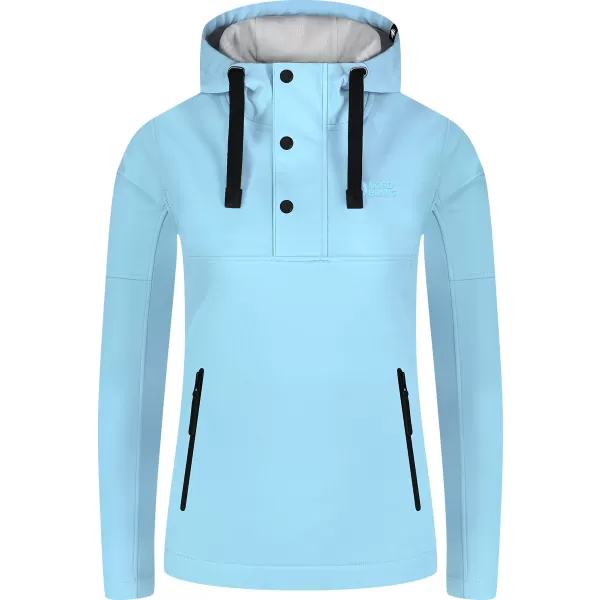  Női softshell kabát NORDBLANC SHOAL NBSSL8341 VILÁGOSKÉK 