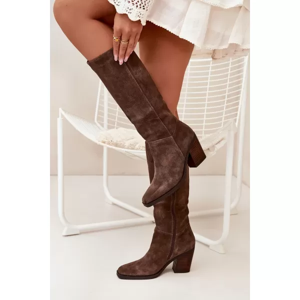  Női csizma BOTO LISSARA 38607 KHAKI 