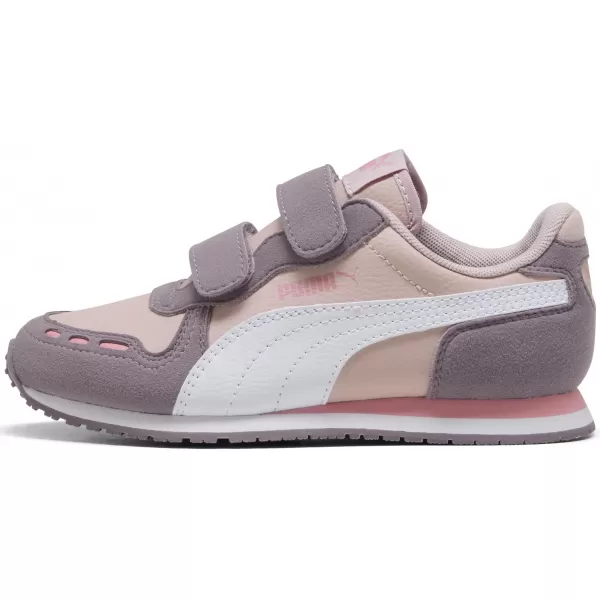  Gyerekcipők PUMA CABANA RACER SL 20 V PS 383730-22 MÁLYVA KÖD/FEHÉR/SZILVA LEKVÁR 