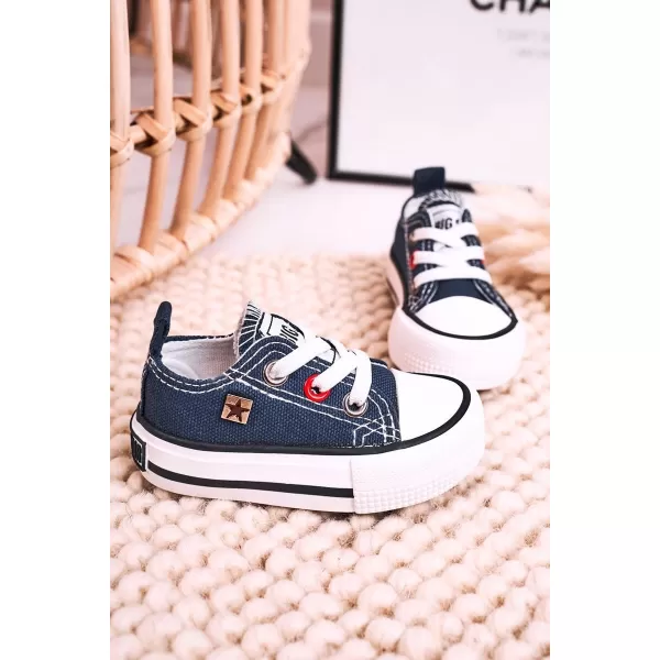  Gyermek tornacipő BIG STAR HH374195 NAVY Big Star Shoes 