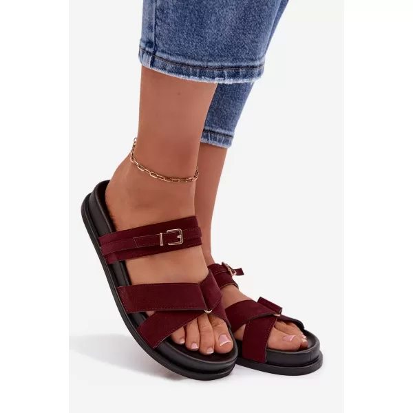  Női papucs BOTO SELORINA 41592 BURGUNDIA 