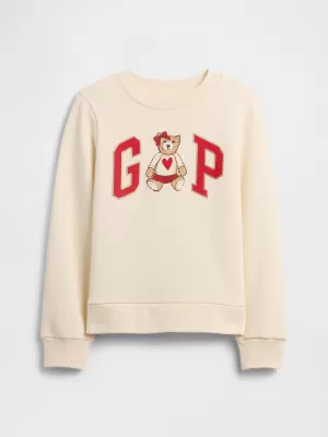 Gyermek pulóver GAP CREW SWEATSHIRT 839149-04 MEDVE