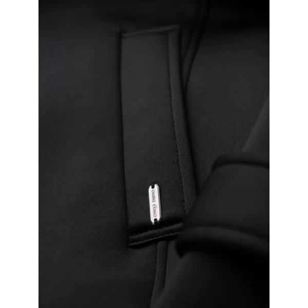  Férfi kabát OMBRE OM-COLC-0144 FEKETE 