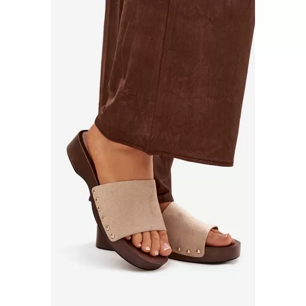  Női papucs BOTO FERINNA 41222 KHAKI 