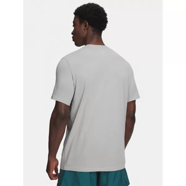  Férfi póló UNDER ARMOUR UA GL FOUNDATION UPDATE SS 1382915-069 SZÜRKE 