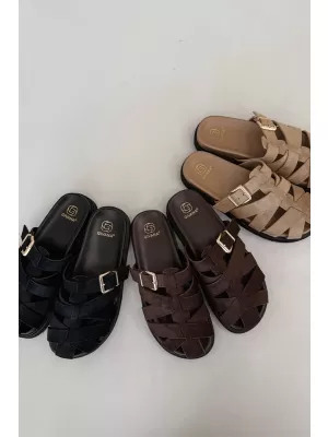 Női papucs BOTO ROSELISSE 41561 BARNA