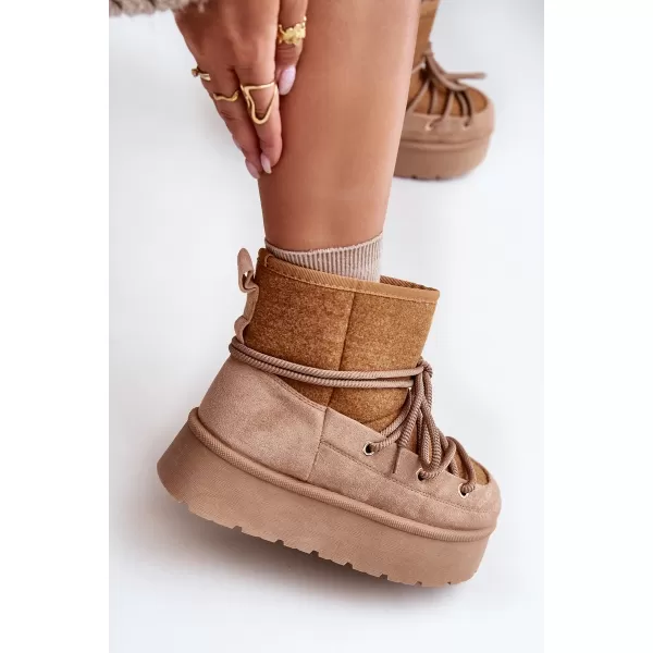  Női hóemberek BOTO MAVORA 34284 KHAKI 