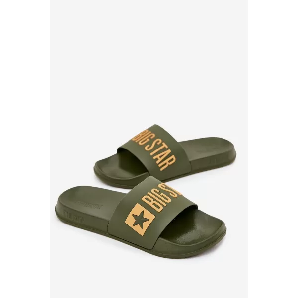 Férfi papucs BIG STAR SS174360 GREEN Big Star Shoes 