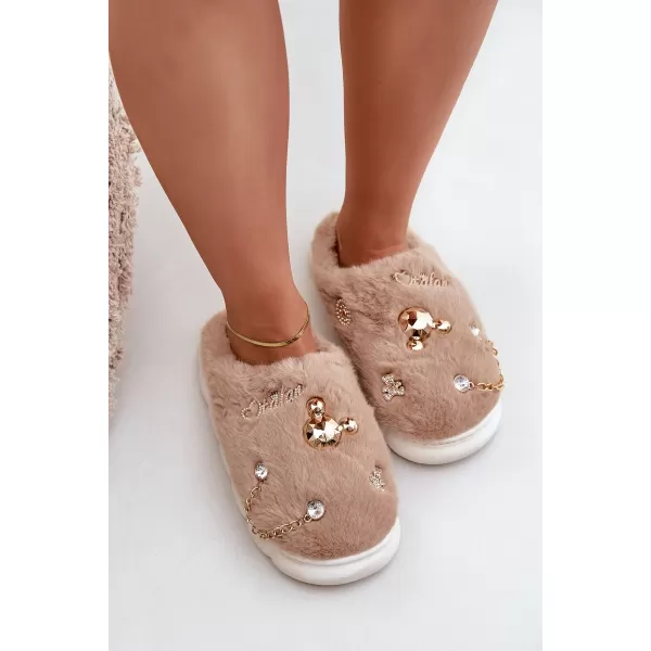  Női papucs BOTO IVELFEDI 35012 KHAKI 