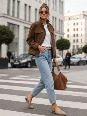 Női kabát DSTREET TY5578 BOROSTYÁN