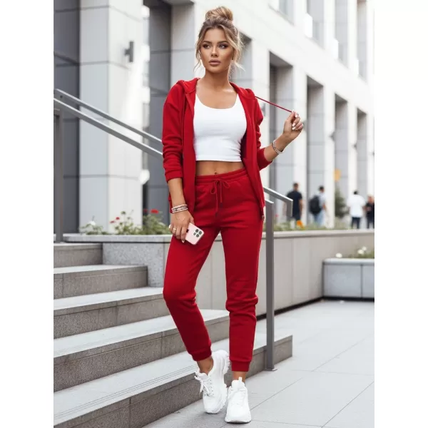  Női szett DSTREET AY0742 PIROS 