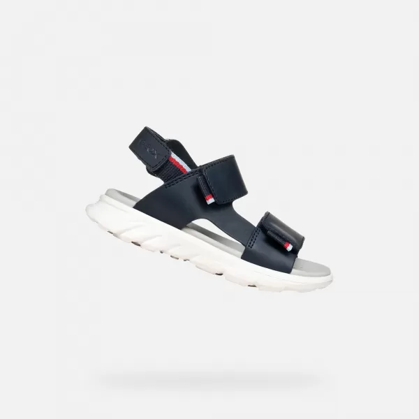  Fiú szandál GEOX SANDAL AIRADYUM J55F1B0009BC0735 SÖTÉTKÉK 