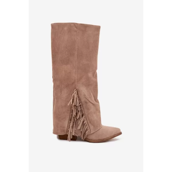  Női sarkú cipő BOTO ZALIA 38568 KHAKI 
