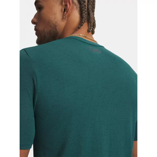  Férfi póló UNDER ARMOUR VANISH SEAMLESS NOVELTY SS 6010603-338 ZÖLD 