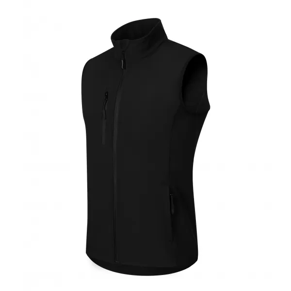  Férfi softshell mellény ALTISPORT NoPrint NP/ALM865 FEKETE 