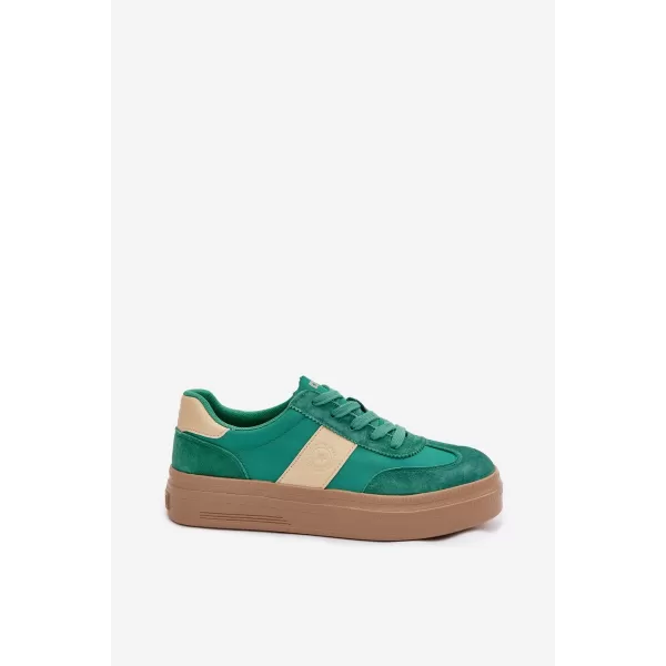  Női tornacipő BIG STAR TT274163 GREEN Big Star Shoes 