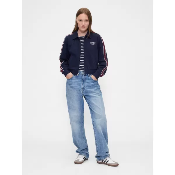  Női kabát GAP LOGO TRACK JACKET 799269-01 HADITENGERÉSZET EGYENRUHA 