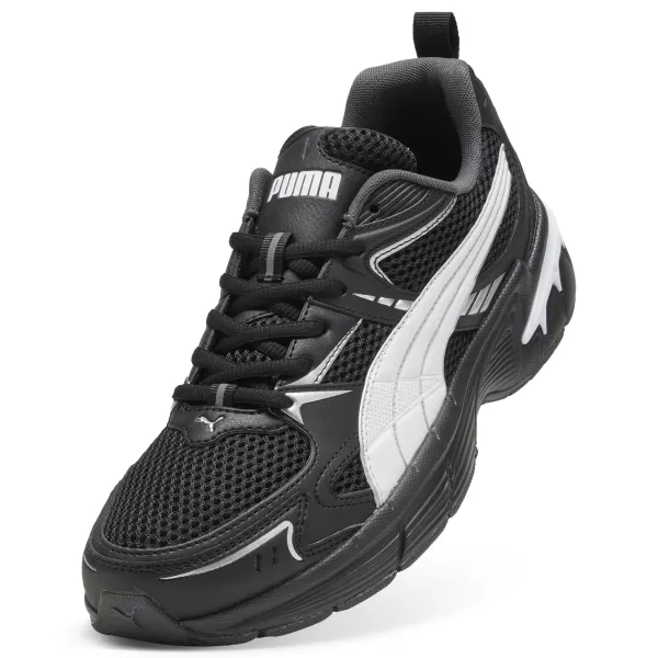  Csizma PUMA MILENIO TECH 2000 402625_01 PUMA FEKETE/PUMA FEHÉR/EZÜST 