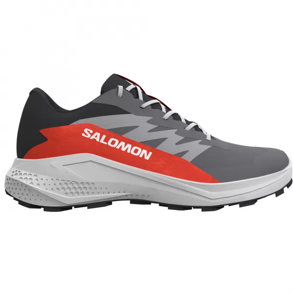  Férfi cipők SALOMON ALPHAGLIDE GTX L47975300 VÁRKŐ/HOLDKŐ/CSERESZNYEPARADICSOM 