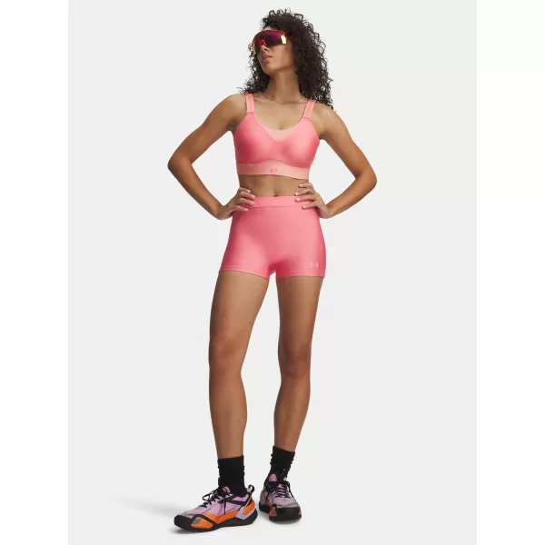  Női rövidnadrág UNDER ARMOUR HEATGEAR SHORTY 6010725-600 RÓZSASZÍN 