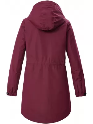 Női parka KILLTEC KOS 35 43936-499 BURGUNDIA