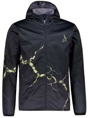 Férfi prémium softshell kabát ALTISPORT VOJ/ALM129JACK01 FEKETE/KATONAI