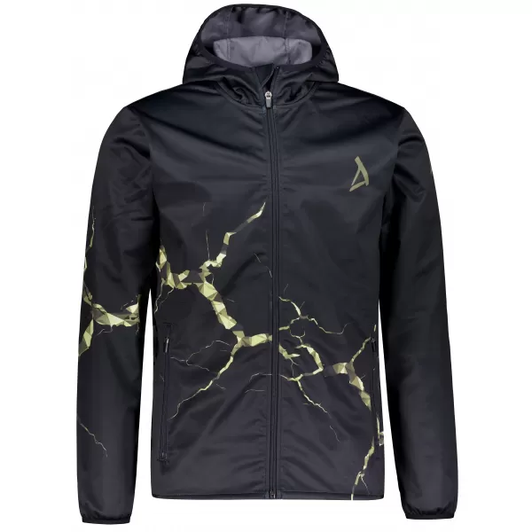  Férfi prémium softshell kabát ALTISPORT VOJ/ALM129JACK01 FEKETE/KATONAI 