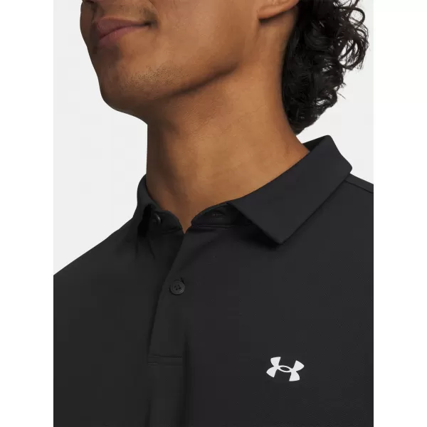  Férfi póló UNDER ARMOUR T2G PIQUE POLO 6012303-001 FEKETE 