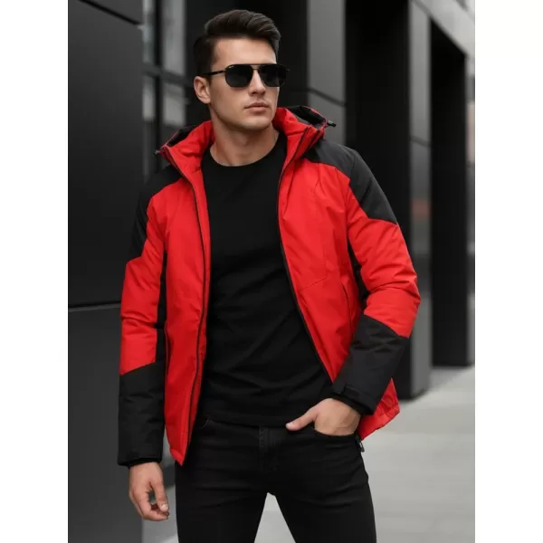  Férfi dzseki DSTREET TX5121 PIROS 